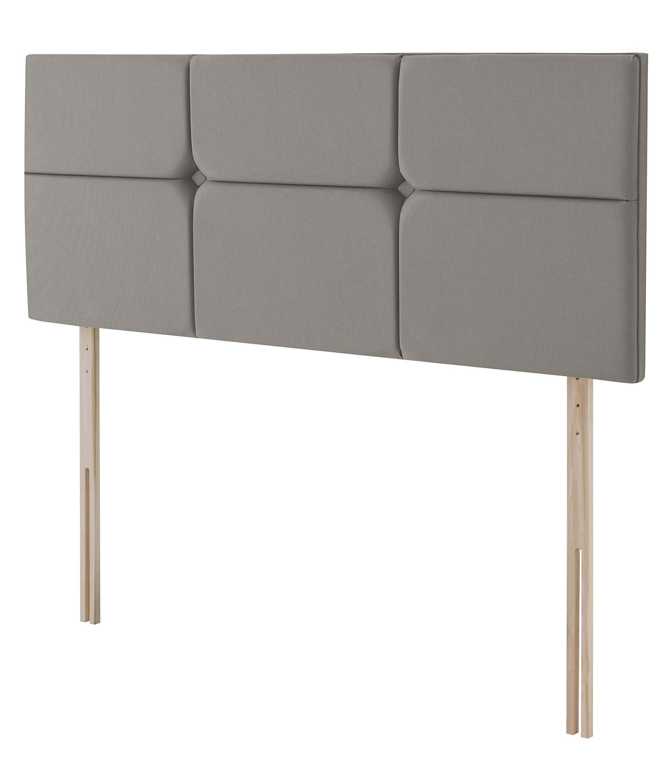 Silentnight Castello Headboard, Sandstone, King Size