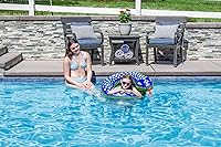 Vista 5 de Poolmaster Flotador de piscina Split anillo de piscina, serpiente, verde