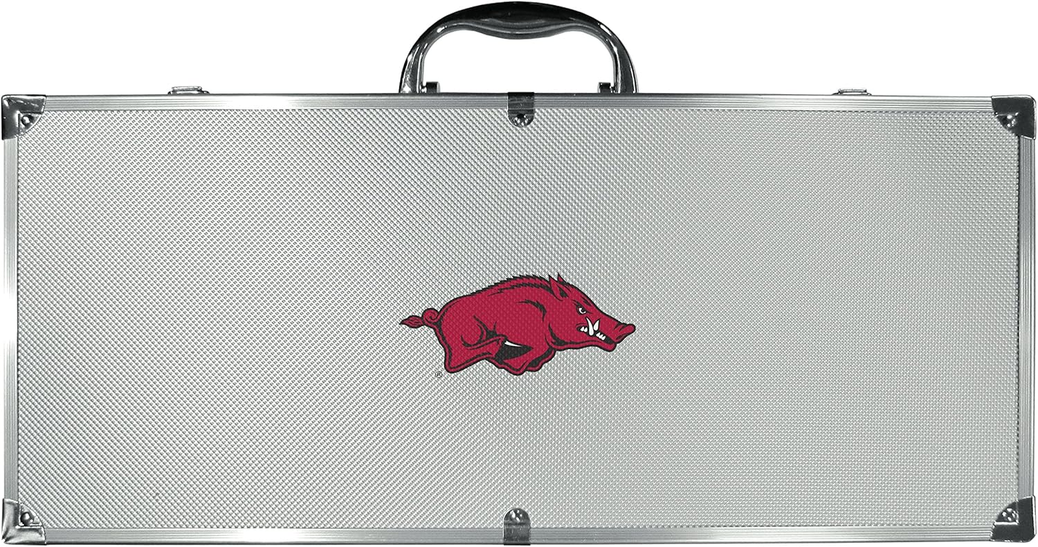 SISKIYOU NCAA 8 Piece BBQ Set with Case