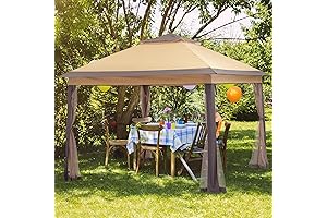 Sturdy 11x11 Pop-Up Instant Gazebo Tent for Outdoor Gatherings