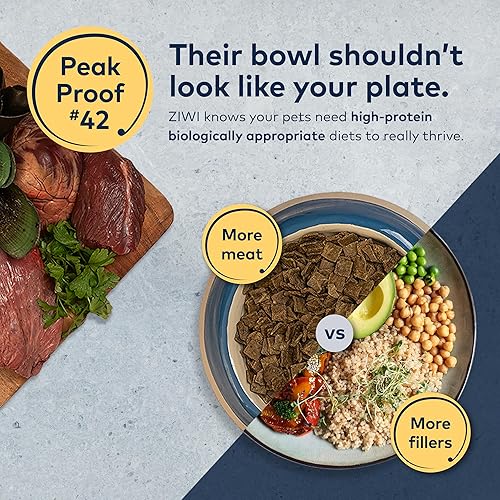 Miniatura 5 de ZIWI Peak - Alimento para perros secado al aire, completamente natural, alto contenido en proteínas, sin granos y con ingredientes limitados con