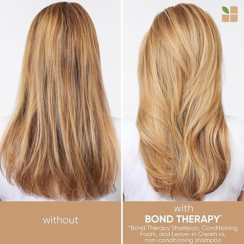 Miniatura 2 de Biolage Bond Therapy Espuma acondicionadora  Construye lazos y reduce la rotura en el cabello fino  Sin parabenos ni sulfatos  Vegano