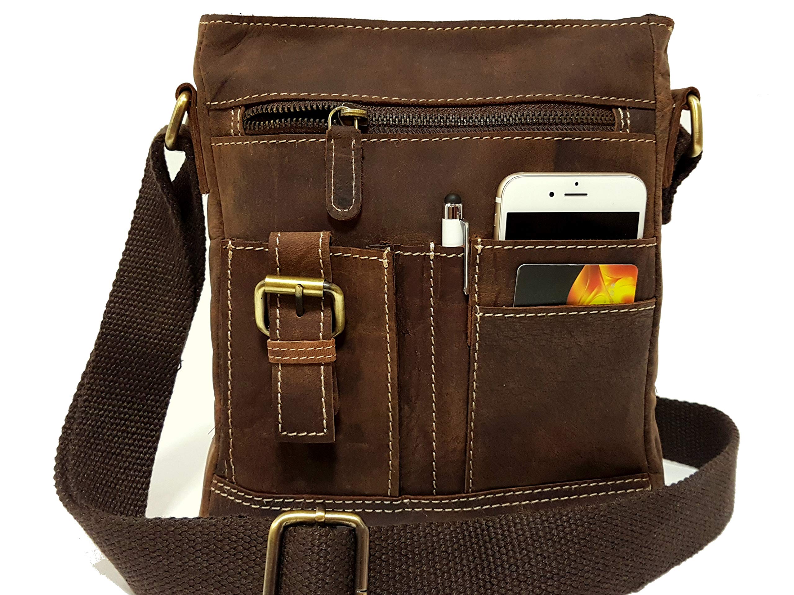 Leather Crossbody Bags for Women Real Leather Small Vintage Adjustable Shoulder Bag cross body purse sling travel crossover