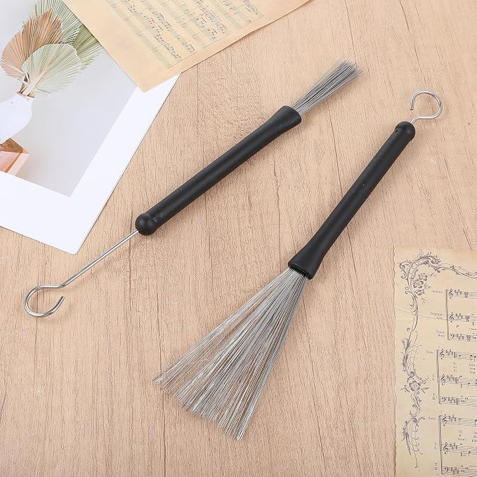 2Pcs Escobillas para Batería Retráctiles con Mango de Goma miniatura 3