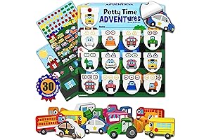 Lil' ADVENTS Potty Time Adventures Potty Training Chart and Reward Game