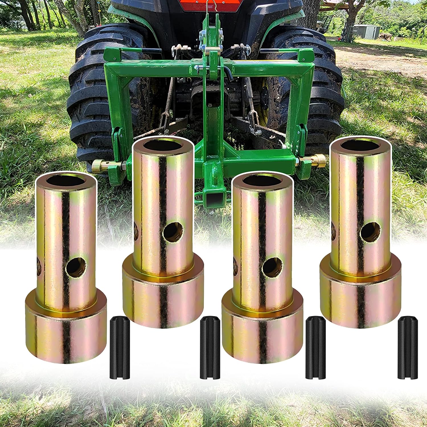 VONLX Quick Hitch Adapter Bushings, 2 Pair of Quick Hitch