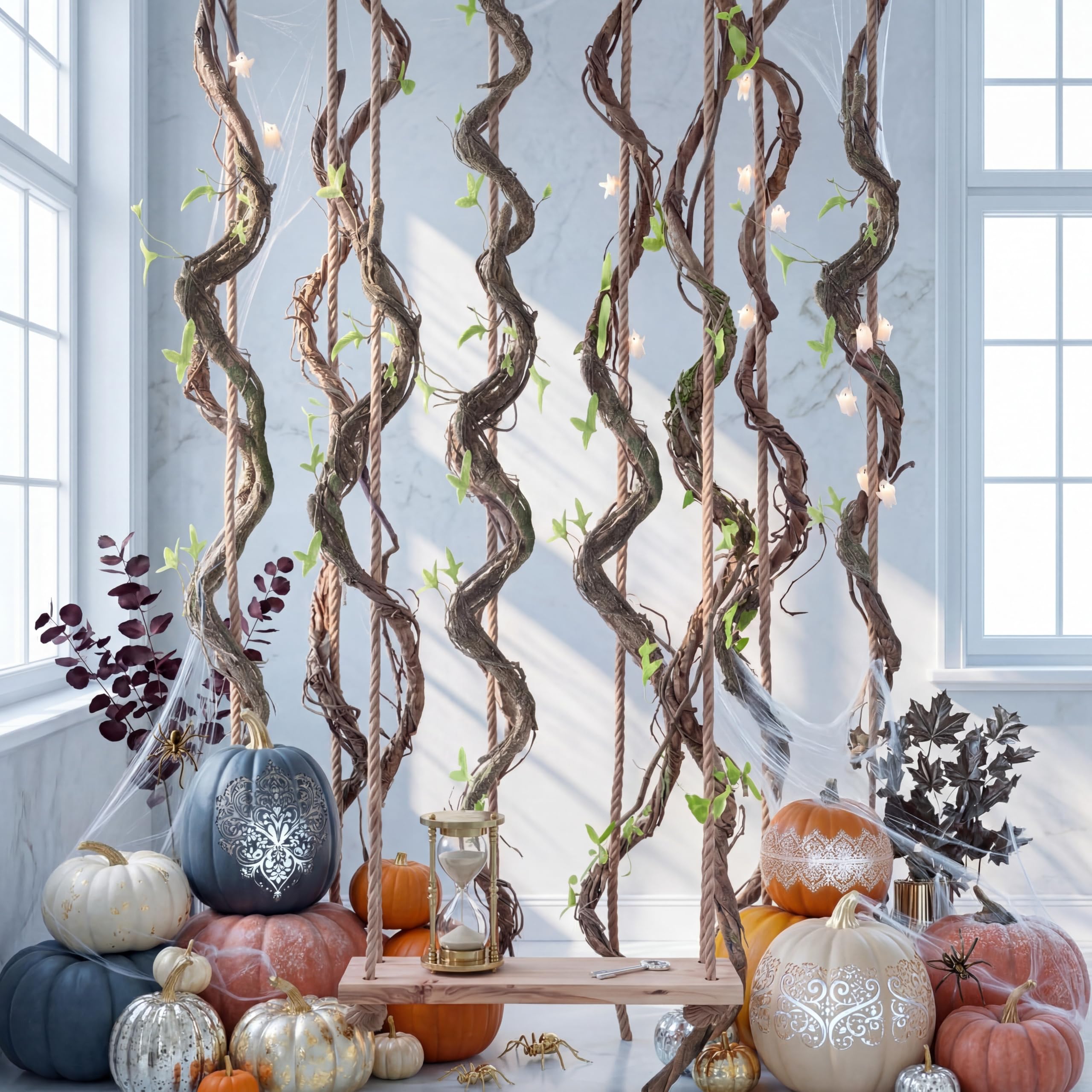 Photo 1 of Suncalla 10 Pcs 35in Artificial Bendable Tree Branches for Decor, Rustic