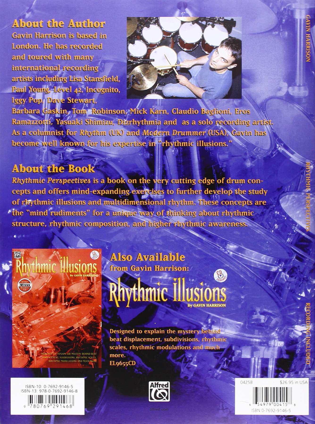 Rhythmic perspectives - a multidimensional study of rhythmic composition - batterie - avec cd