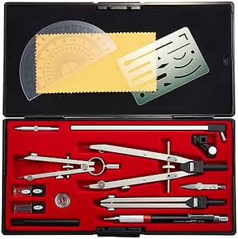 ウチダKD-TYPE 製図用器具 3点入り Amazon.co.jp: ウチダ KD型製図器 QBセット 『QB13品組』 1-730