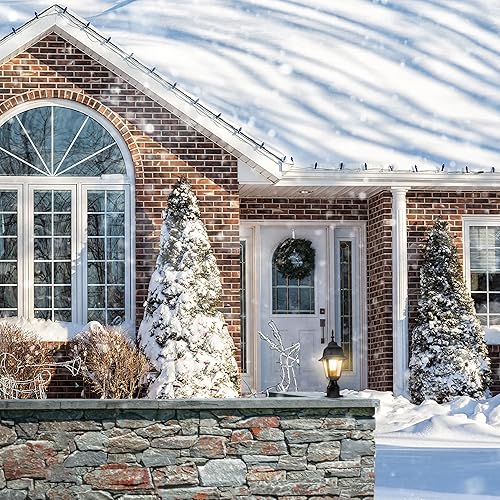 Miniatura 5 de Design House 502211Base de pilar de linterna exteriores color negra