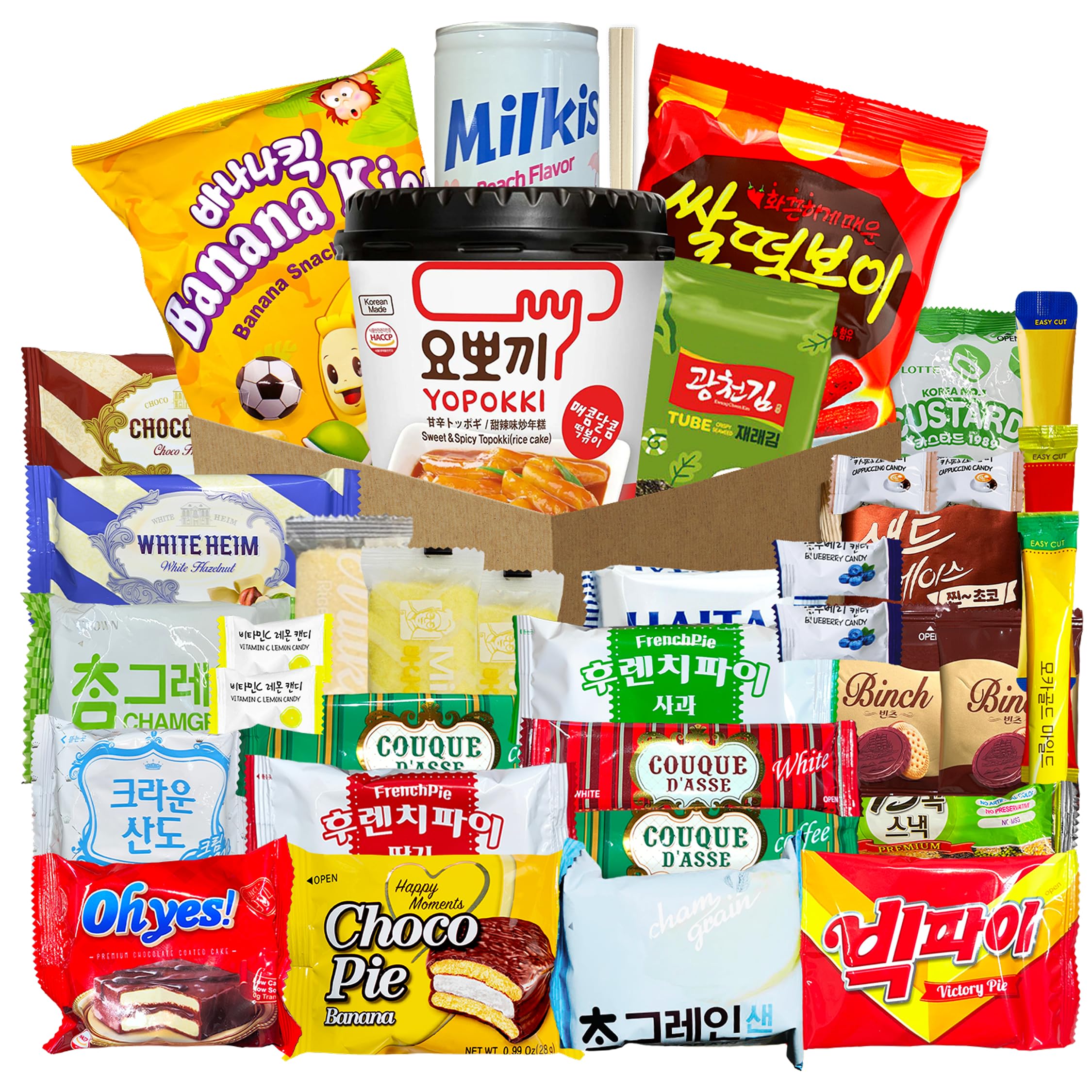 Journey of Korea Korean Snack Box 36 Count