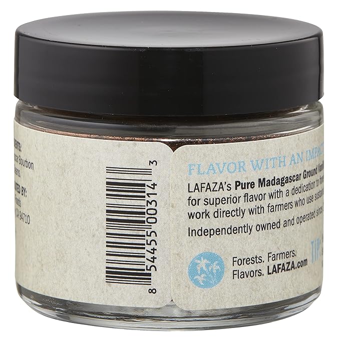 Lafaza Vainilla Borbón Molida Orgánica 1 oz miniatura 5