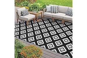 Homcomoda Plastic Outdoor Rug 4x6 - Ultimate Outdoor Comfort