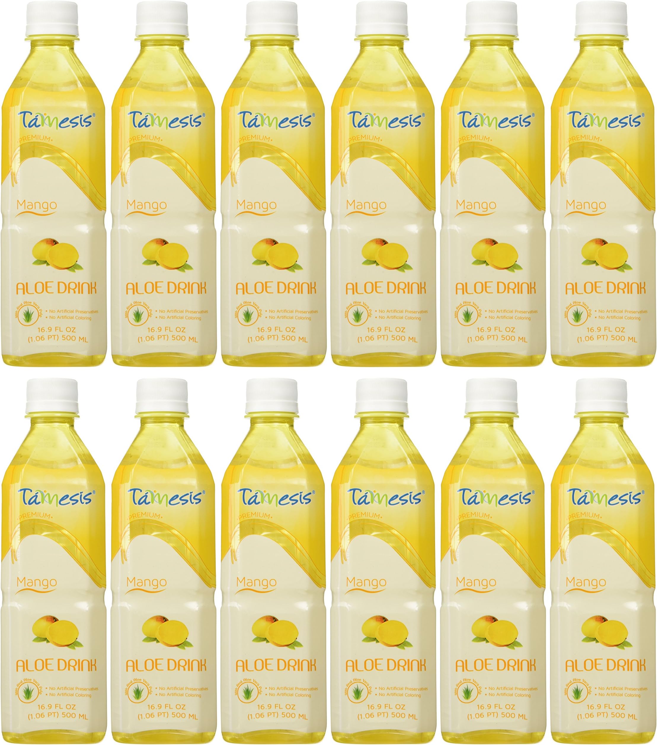 Tamesis Mango Aloe Drink (12 Bottles Per Pack)