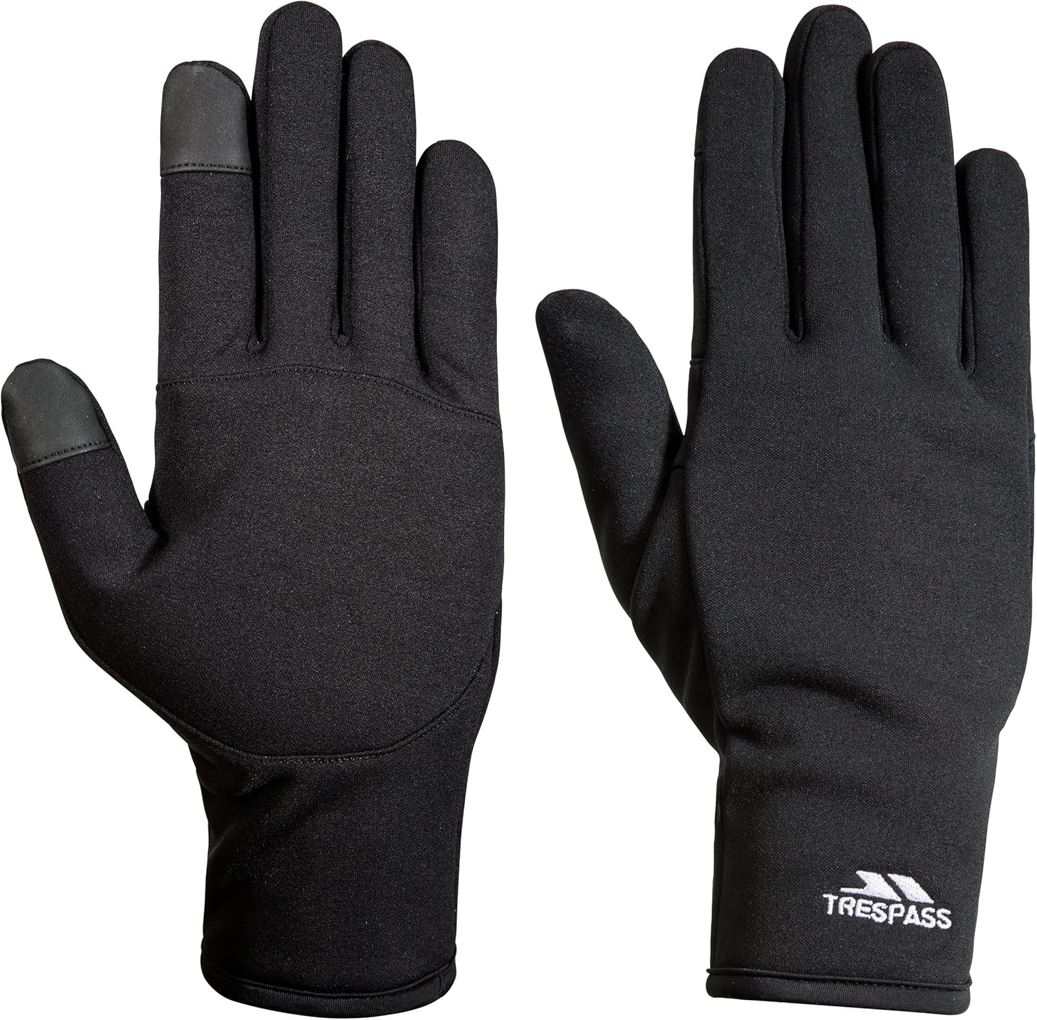 Poliner Adults' Gloves with Touch Screen Fingertips - BLACK S/M