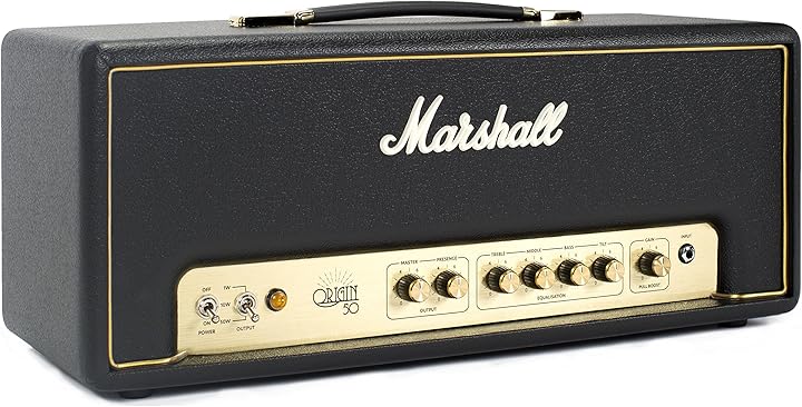 Amplificatore chitarre elettriche origin 50 head marshall MRORI50H