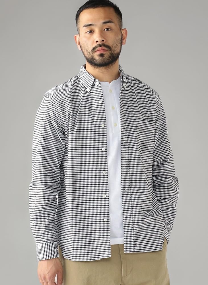 BEAMS+ビームスプラス BDギンガムチェックシャツ　M BEAMS PLUS（ビームス プラス）B.D. Gingham Check Oxford