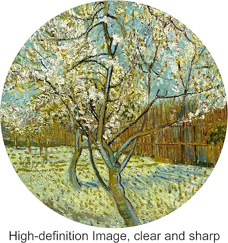 Miniatura 599 de A&T ARTWORK The Starry Night de Vincent Van Gogh. Tamaño del marco: 36 x 30 pulgadas, tamaño de la imagen: 30 x 24 pulgadas, reproducciones clásicas