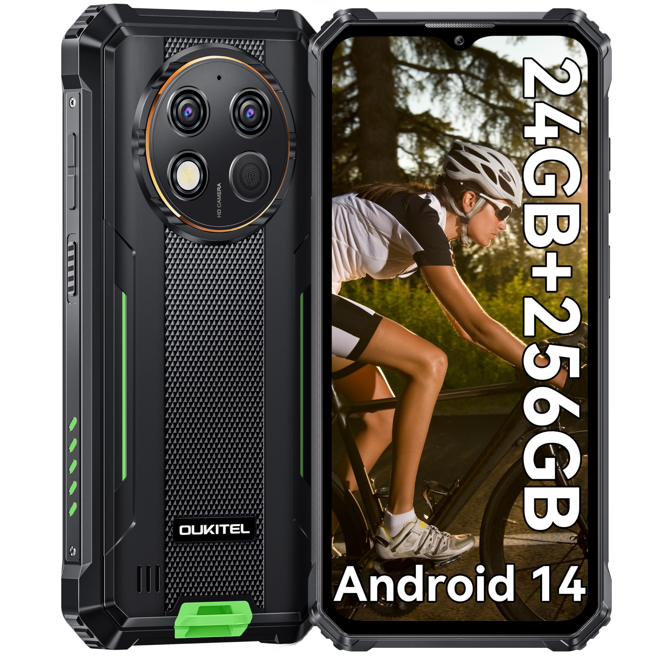 schermo resistente android oukitel g1 15-24gb+256gb 10600mah