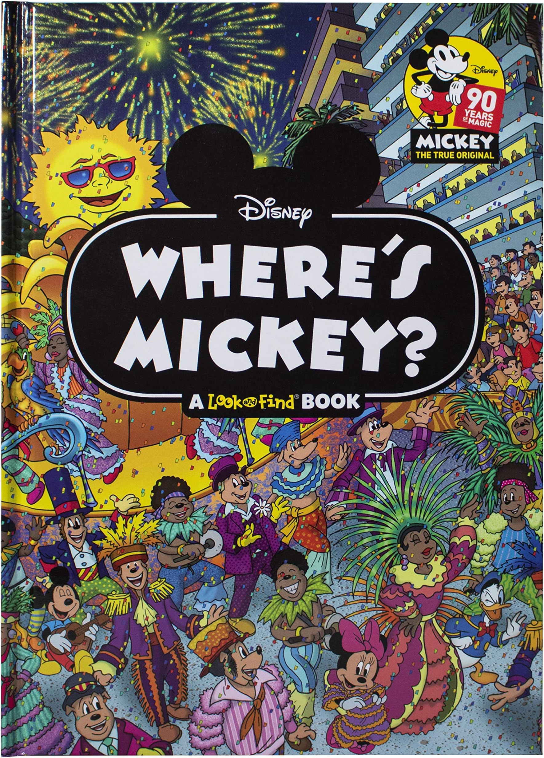 Disney - Where's Mickey Mouse - A Look and Find Book Activity Book - PI Kids