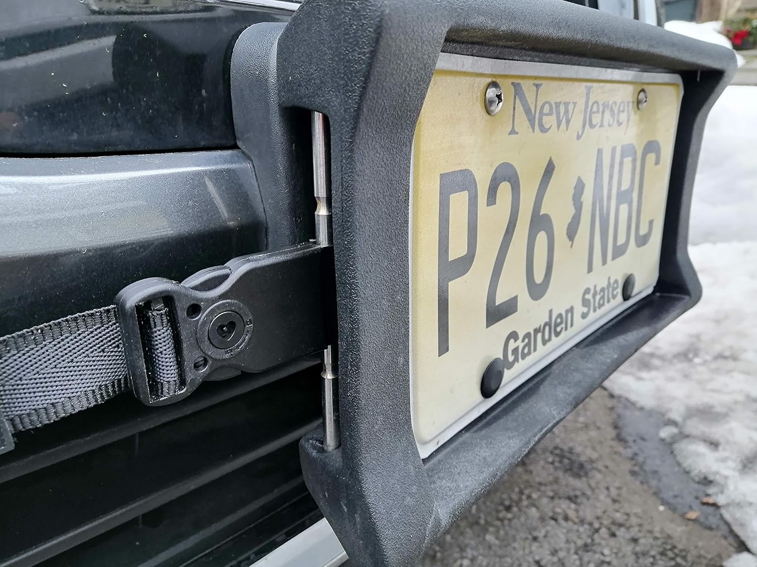 Luv-Tap Bumper Thumper Ultimate Complete Coverage Front Bumper Guard Shock Absorbing Flexible License Plate Frame (NEW-2021 Left & Right Side/Corner Set ONLY)