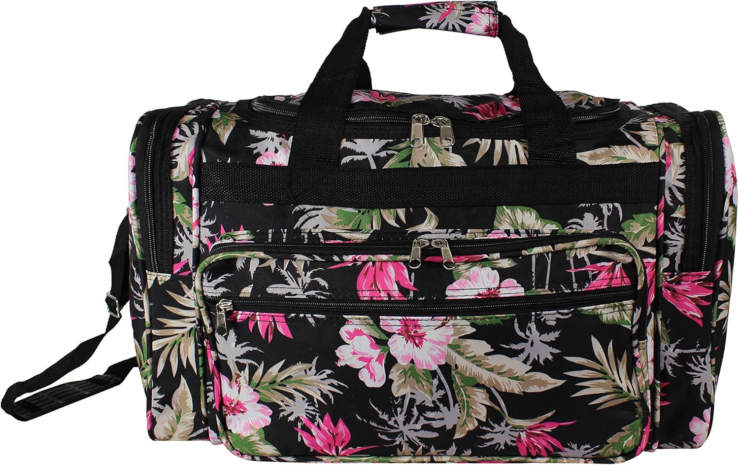 World Traveler 22-Inch Carry-On Duffel Bag - Tropical Flowers