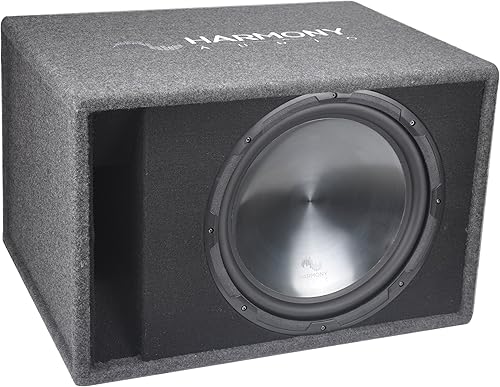 Miniatura 2 de Harmony Audio HA-RS15 Ritmo estéreo para coche cargado 15" ventilado 900 W subcaja recinto