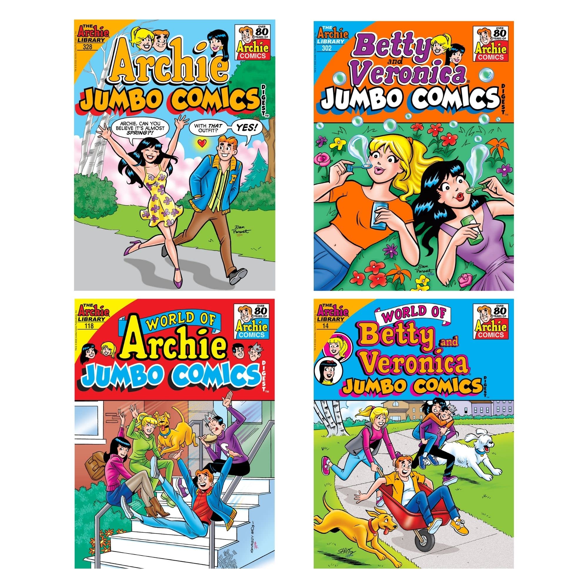 Archie Comics Spring Fun Digest Value Packs (Spring 4-Pack)