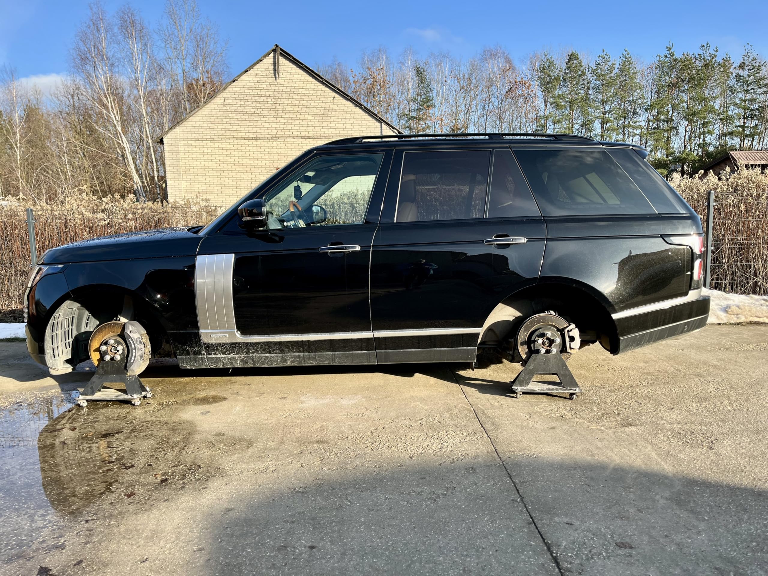 Radnaben‑Stützbock 3500 kg | Für 4‑ & 5‑Loch (87–130 mm) | Für Bremsen, Fahrwerk & Achsvermessung unter Last | Ideal für Lackierbetriebe & Felgenreparatur | Für Sammlerfahrzeuge