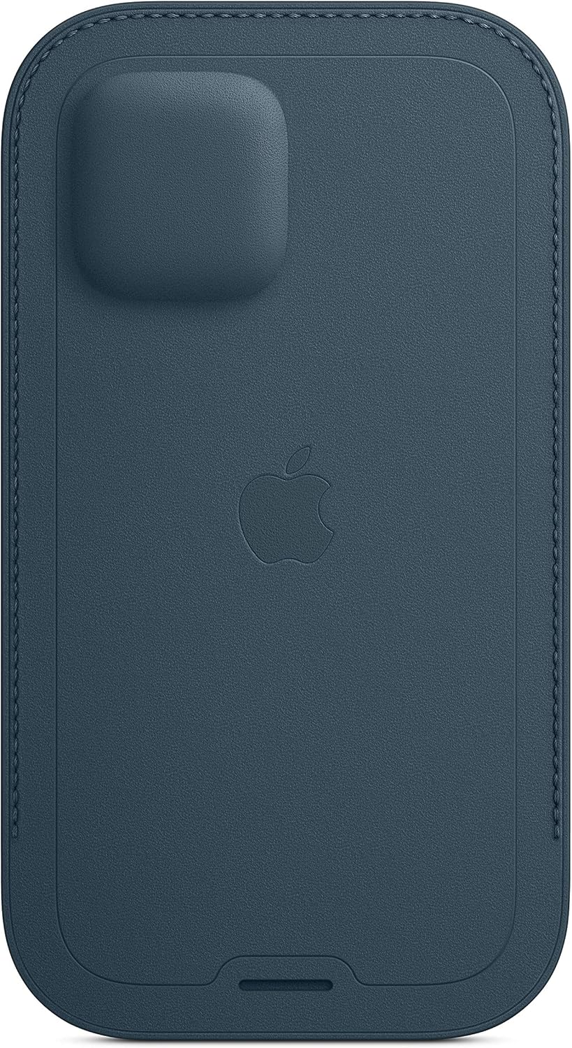 Apple iPhone 12 and 12 Pro Leather Sleeve with MagSafe - Baltic ⁤Blue: Detailed Review & Recommendations