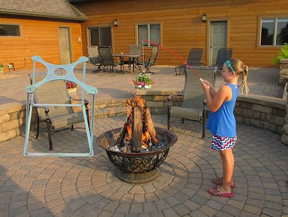 FIRE STUMP. A Specially Designed Stand to Help Create and Maintain the Perfect Tee Pee Style fire. Works Great as a Campfire Cook Stand.