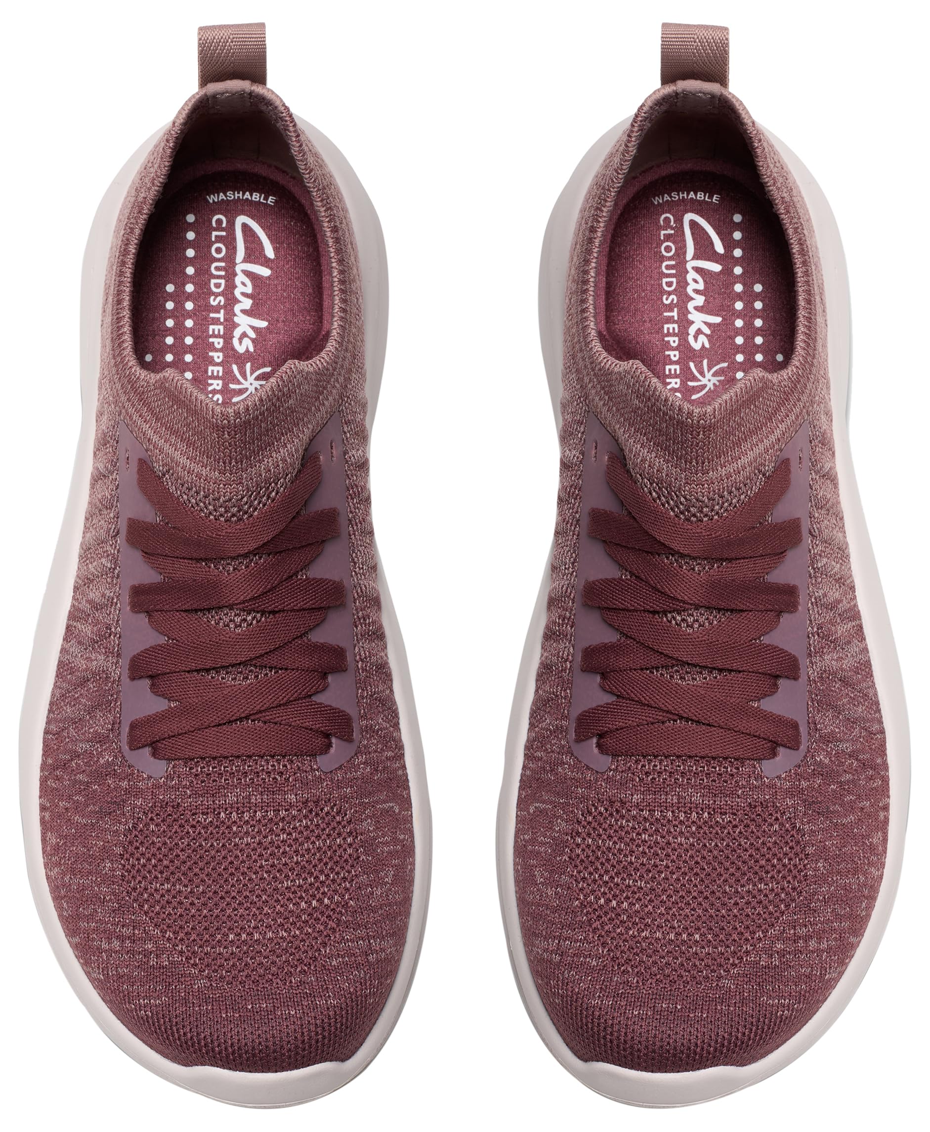 Clarks Solevana Lace Womens Merlot Combi, 7