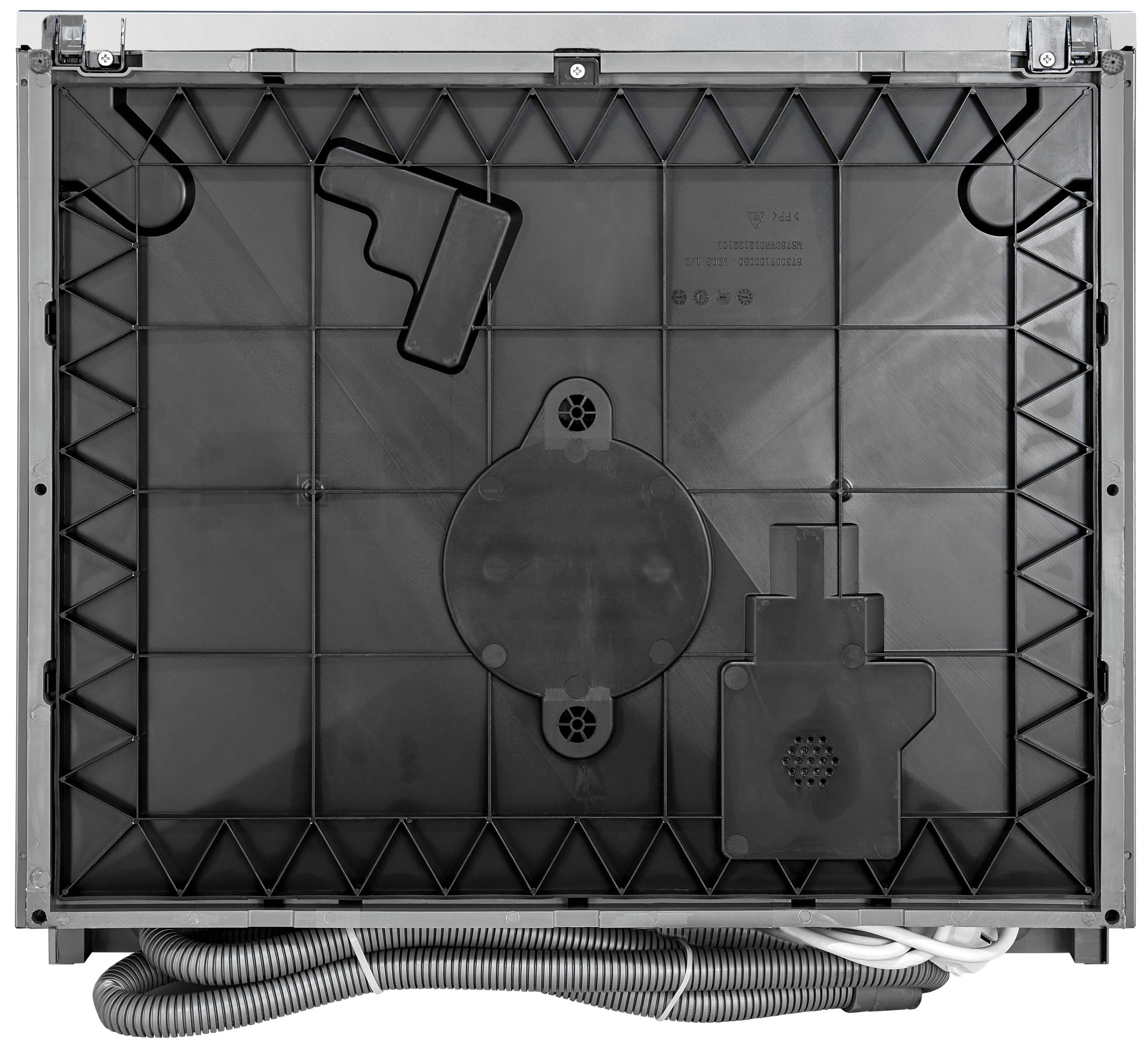 Exquisit® Lavavajillas Compacto 55cm, 8 Servicios, Plateado, Clase D, Apertura Automática, Secado Extra, 7 Programas, Display LED con Luz Interior, Medidas (59,0 x 55,0 x 50,0 cm)