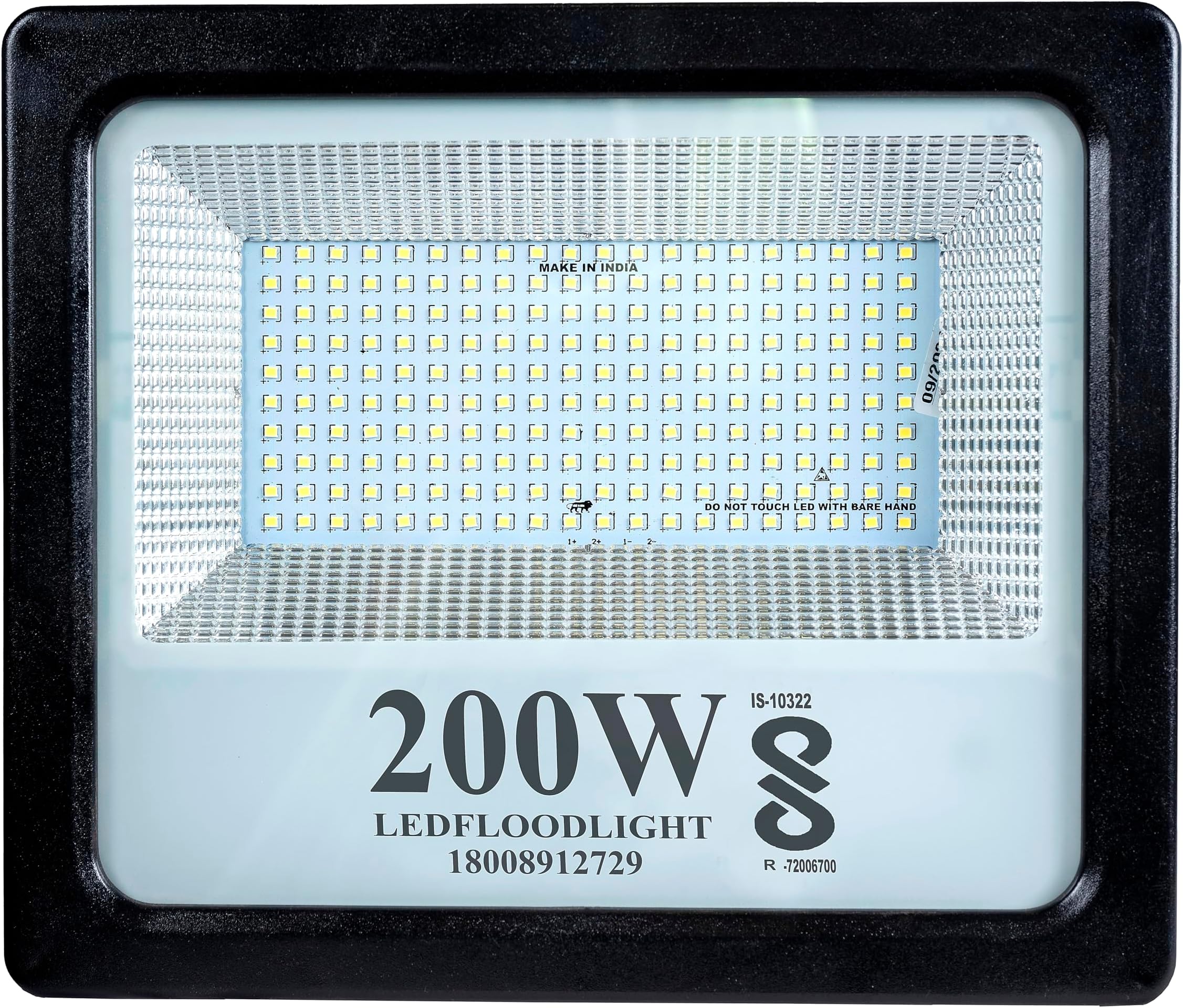 PE 200 Watts LED Flood Light Halogen Waterproof IP65 Full Metal Body, 140 Per watt Lumens with 2 Year Warranty