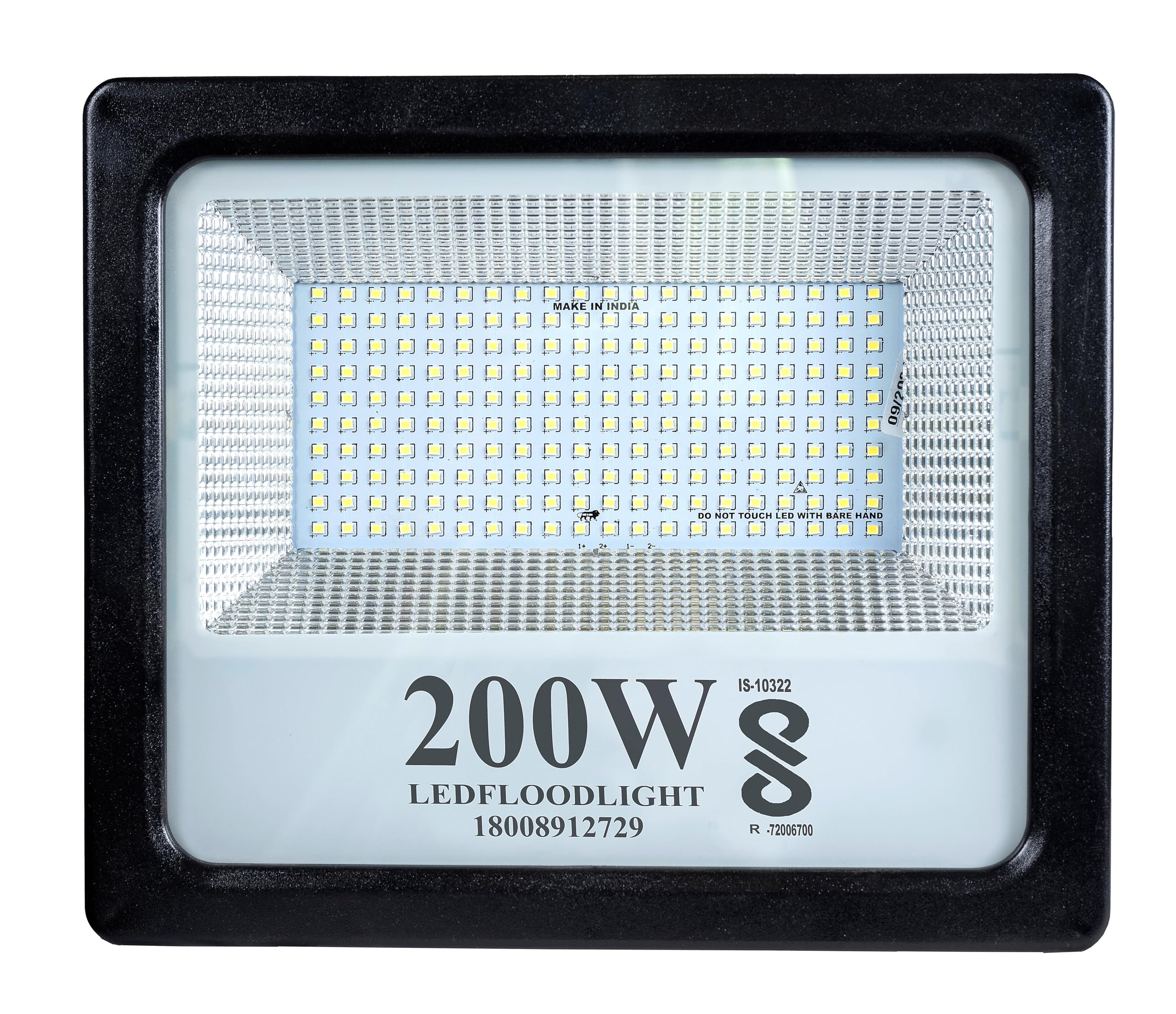 PE 200 Watts LED Flood Light Halogen Waterproof IP65 Full Metal Body, 140 Per watt Lumens with 2 Year Warranty