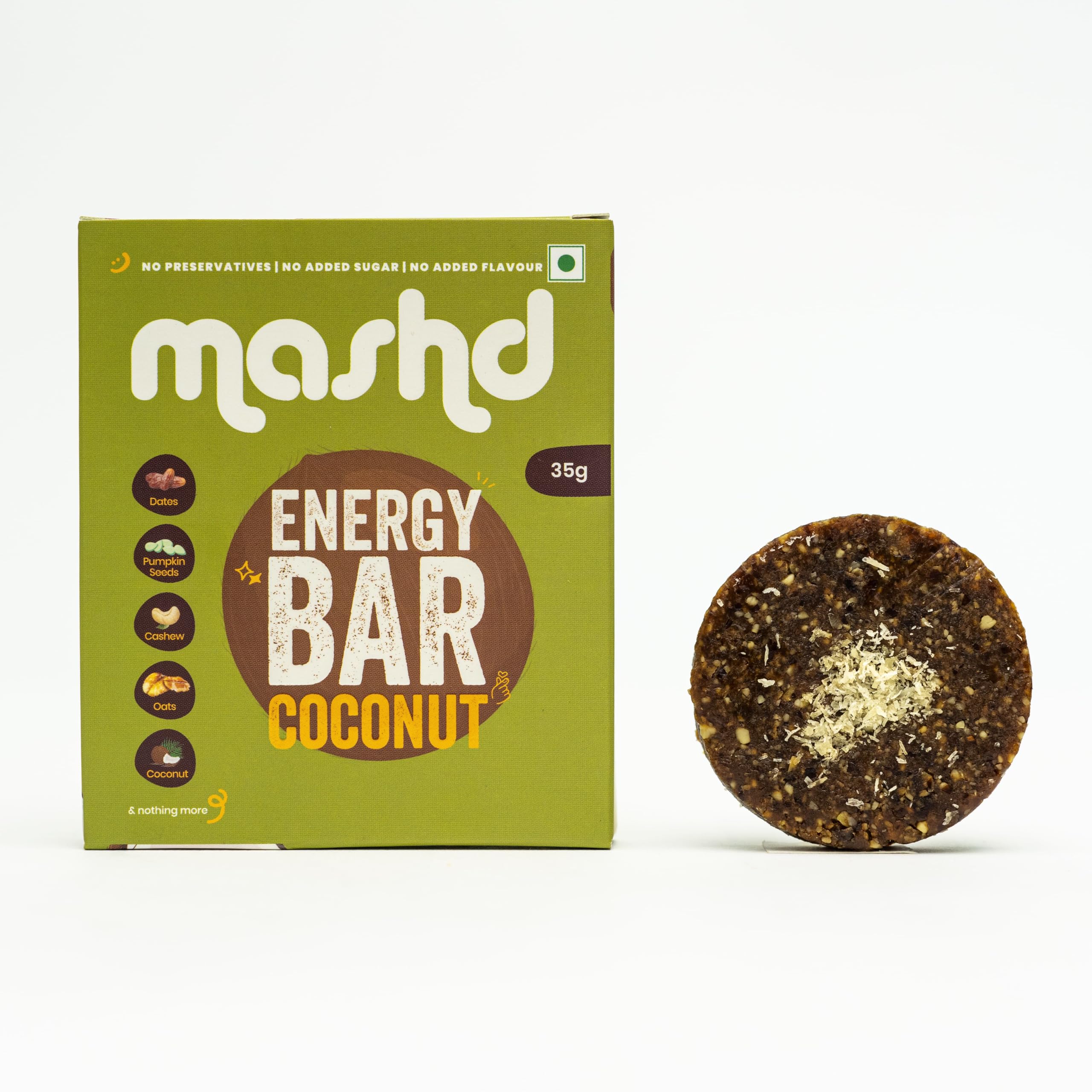 See full amazon price history chart for Mashd - Energy Bars - Coconut | Pack of 6 x 35g | 6 x Coconut | No added sugar | No added preservative | No added flavour | Healthy Wholesome Natural Snack Mashd - Energy Bars - Coconut | Pack of 6 x 35g | 6 x Coconut | No added sugar | No added preservative | No added flavour | Healthy Wholesome Natural Snack (B0DF2T5H3B) Amazon Price History, Amazon Price Tracker