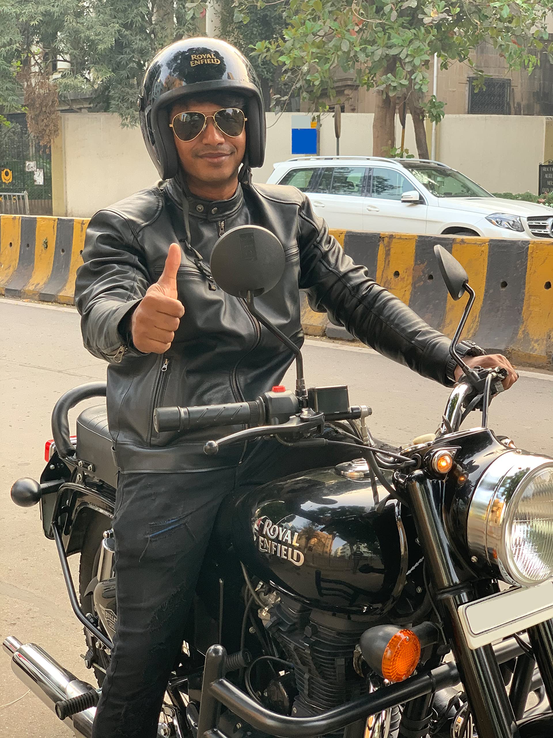 Amazon.com: FASIGO : BLACK LEATHER JACKET