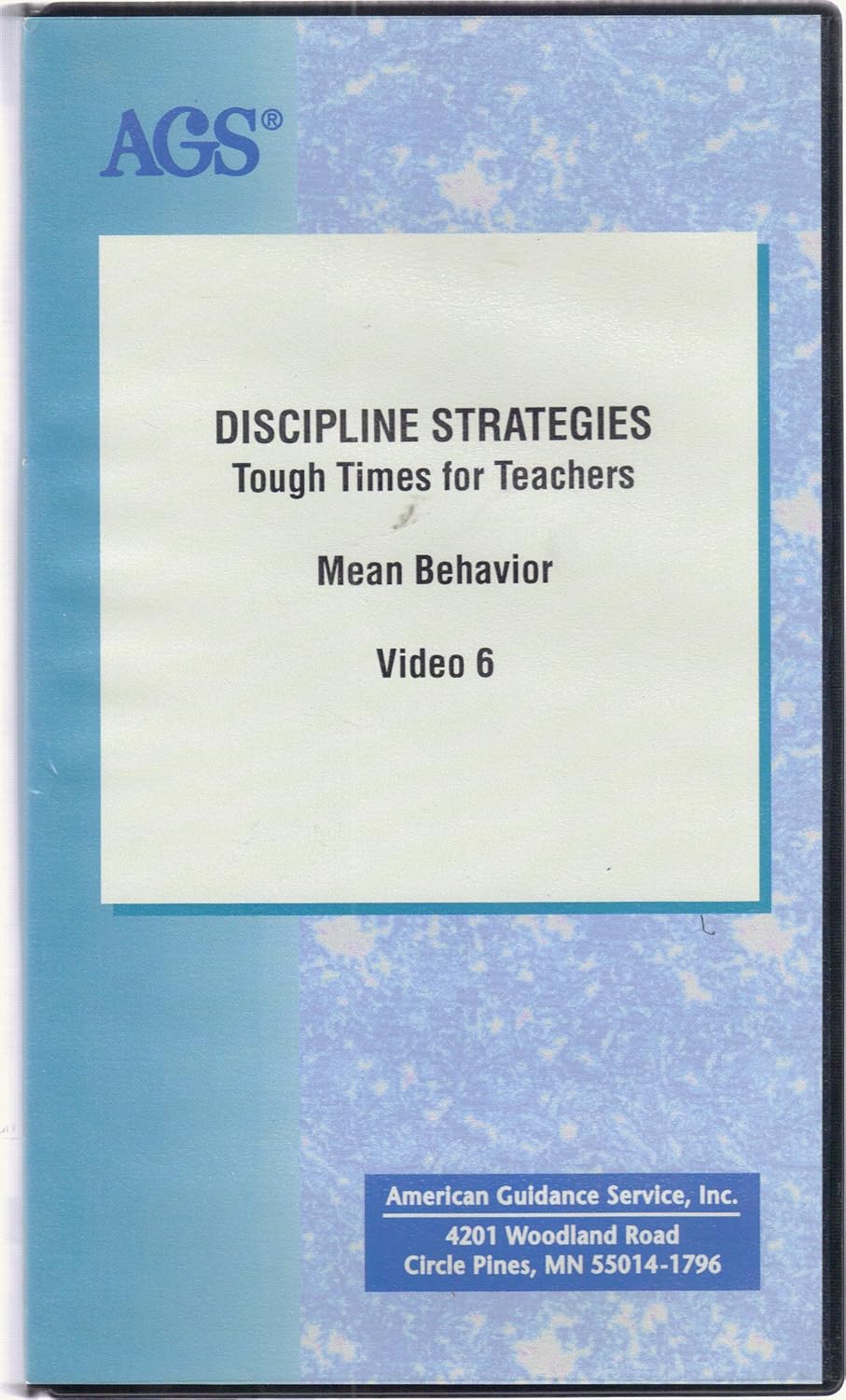 Mean Behavior (Discipline Strategies Tough Times for Teachers