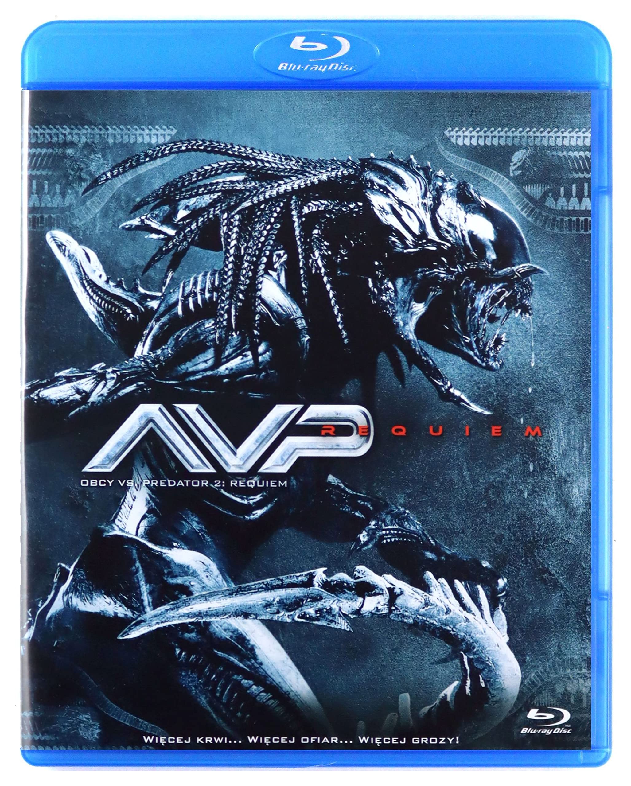 Aliens vs. Predator 2 Blu-Ray Region B película de acción con audio español subtitulada