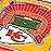 YouTheFan NFL Kansas City Chiefs 3D StadiumView Coasters - Arrowhead Stadium