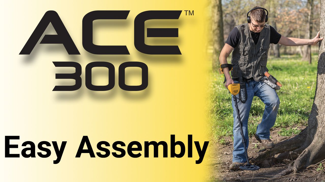 Amazon.com : Garrett ACE 300 Metal Detector Bundle – Made in the