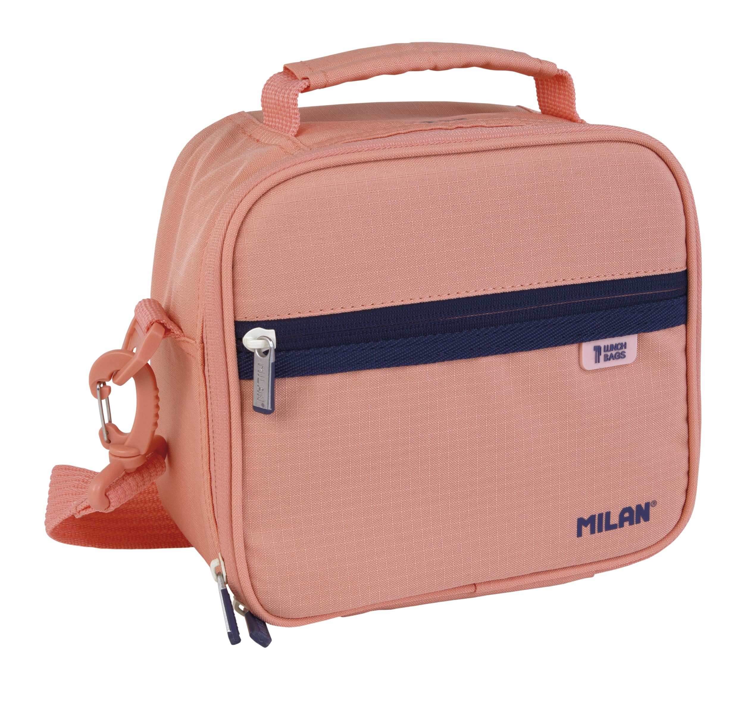 MILAN Food Storage Bag with 3 containers (3.5L) 1918 Series. Pink