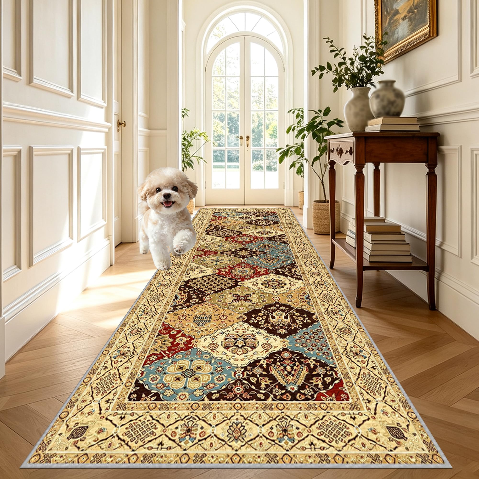 Antypoślizgowy i zmywalny dywan do przedpokoju 40 x 180 cm