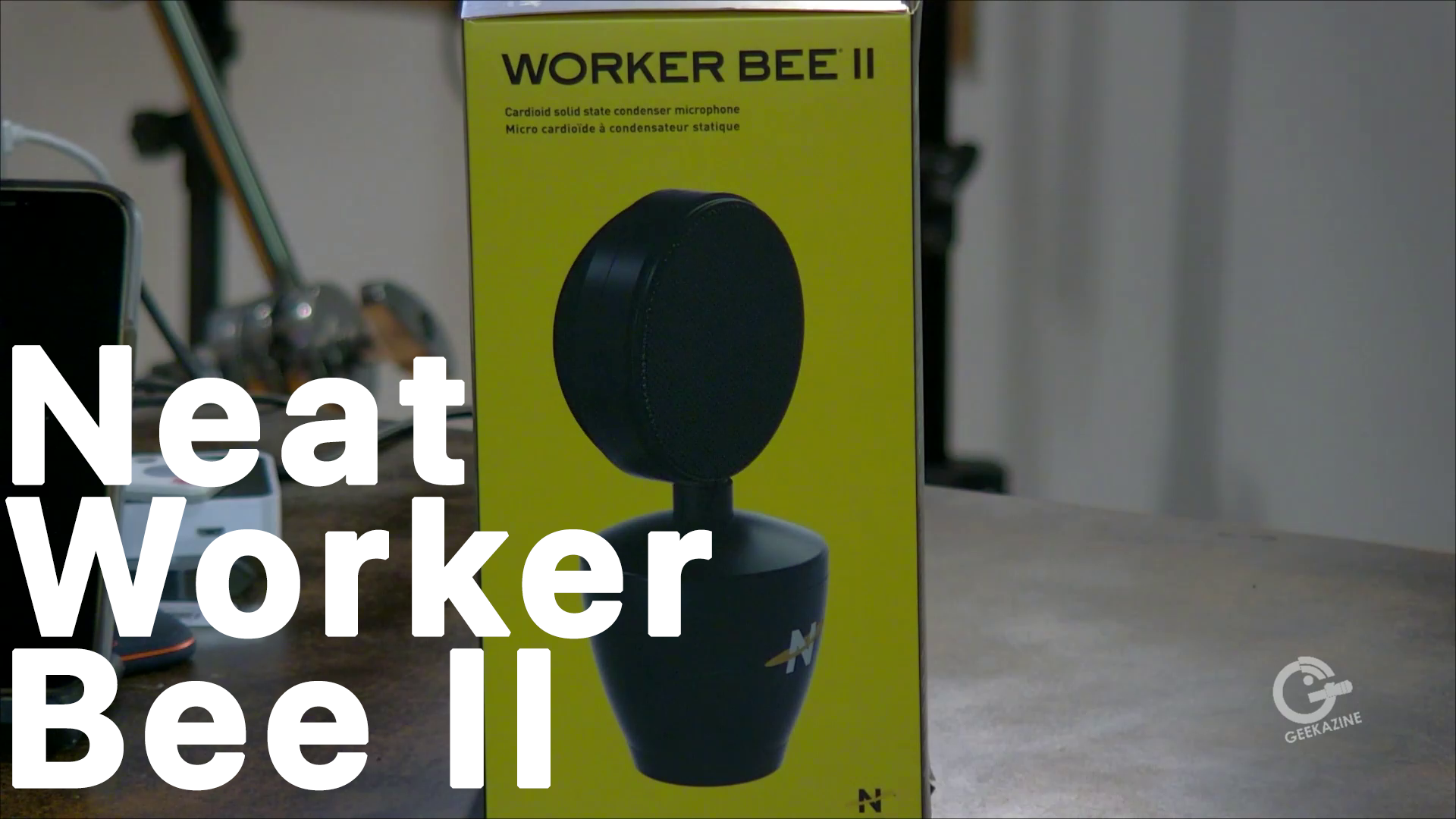 Watch Unbox and Set Up the Neat Worker Bee II on Amazon Live