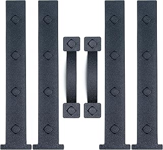 Garage Door Decorative Handle and Hinge Magnets – Curb Appeal, Easy Installation, Durable & Weatherproof, Set of 6