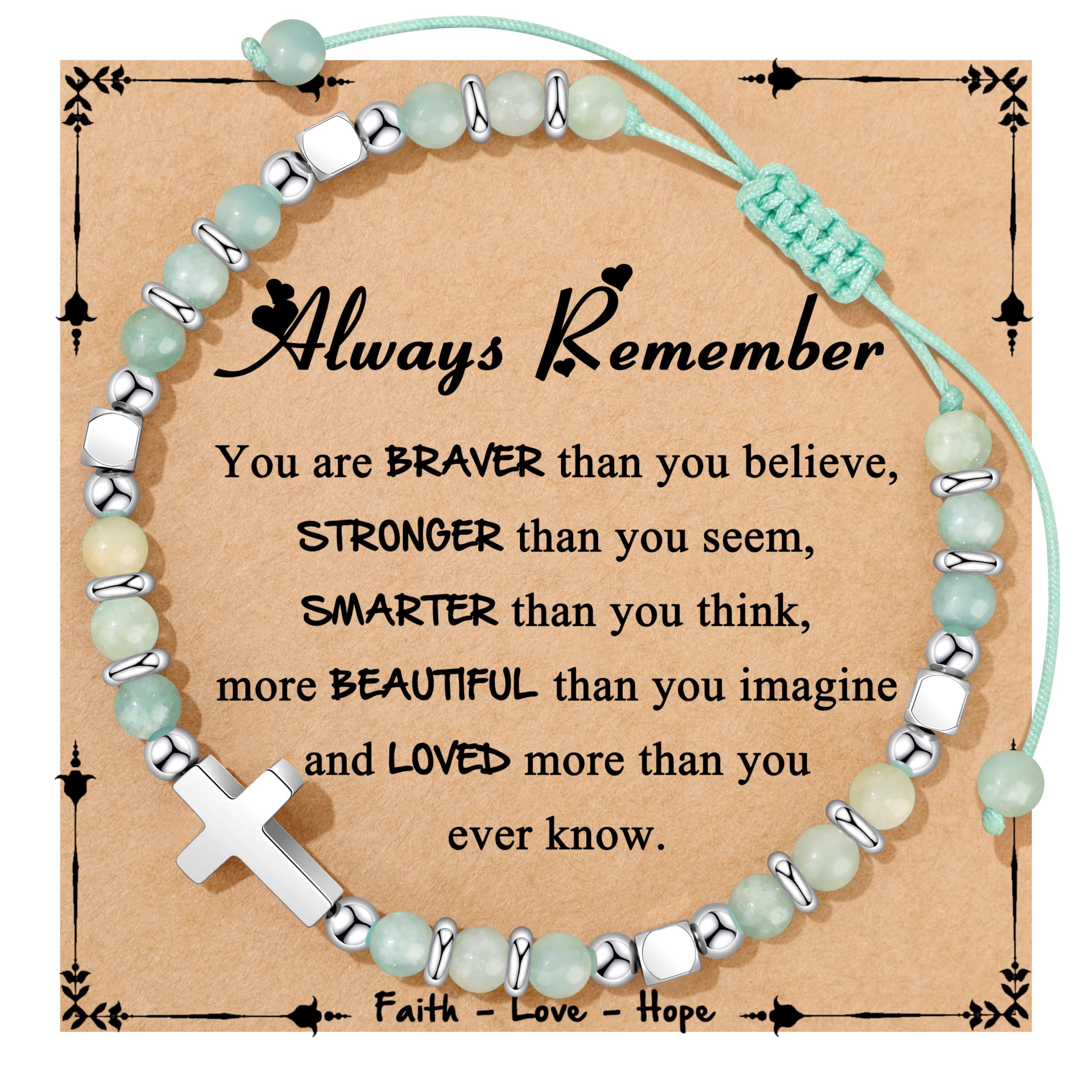 Gifts for Teen Trendy Stuff Natural Stone Bracelets Teen Birthday Gifts