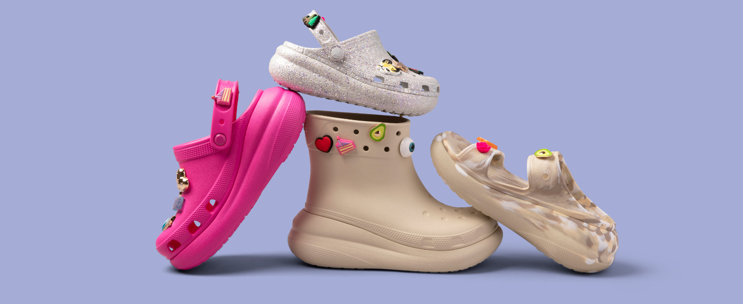 Amazon.com | Crocs Lil NAS X Mega Crush Clogs Platform Shoes Black