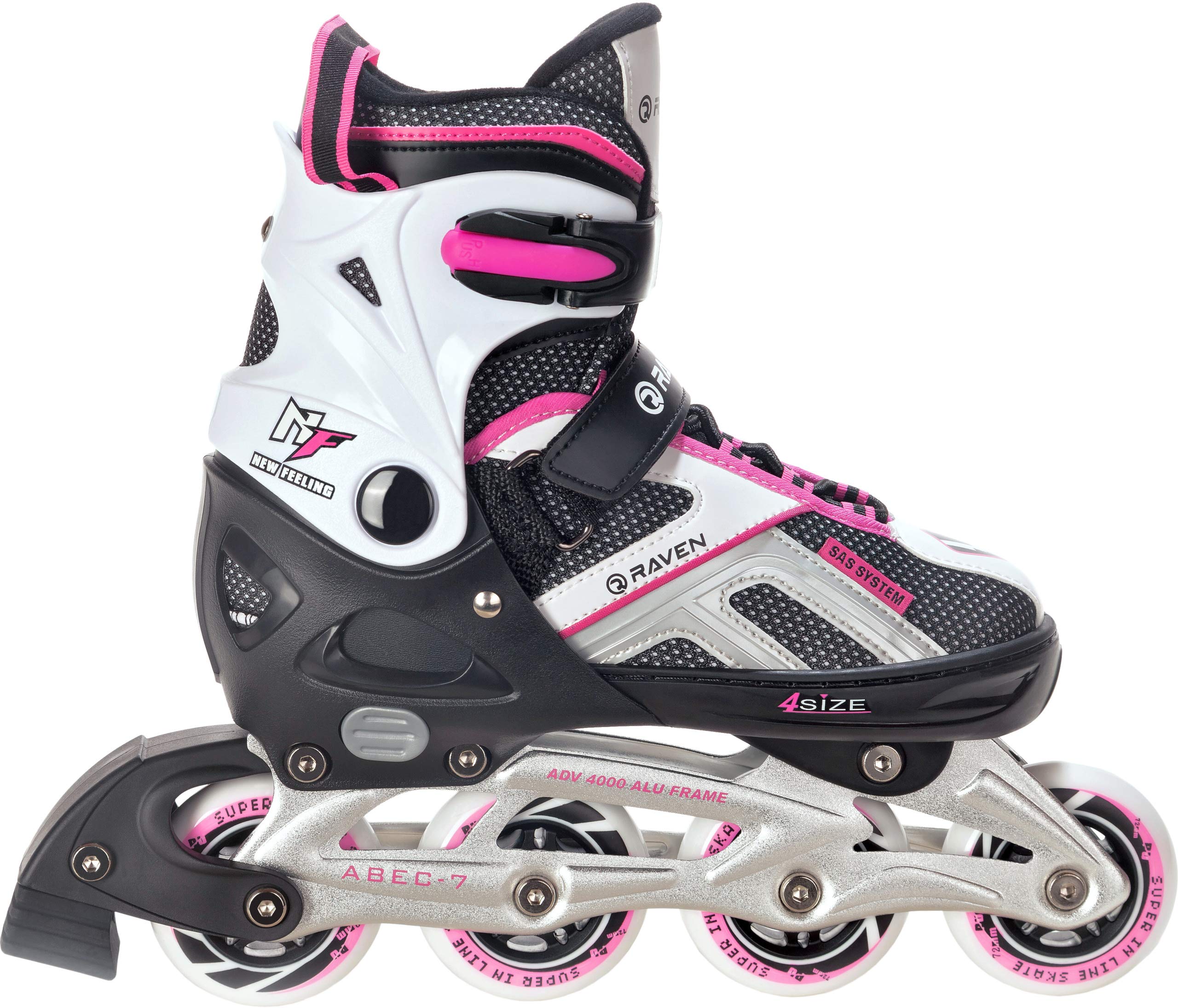 Raven – Patines para niñas, niños, Adultos y niños – Patines con Ruedas – Opción 2 en 1 con Patines de Hielo – Ajustables – Pulse — view 33