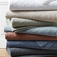 Vista 4 de HiEnd Accents - Edredón de gasa de algodón lavado a la piedra, tamaño súper Queen, color gris carbón, ropa de cama de lujo de estilo tradicional