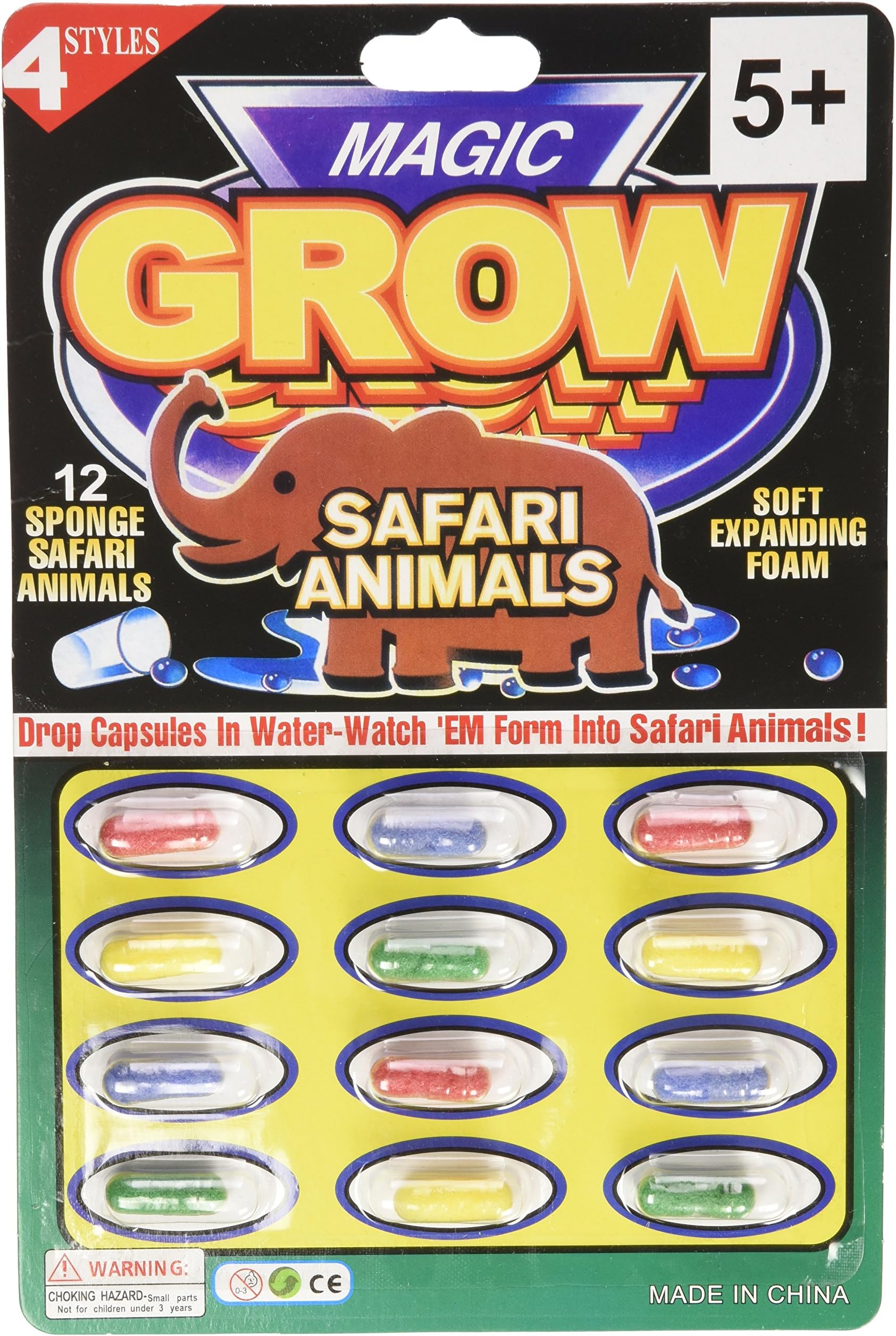 Magic Animal Growing Capsules 12 pc